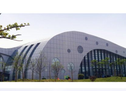 原平会议中心外景网架工程